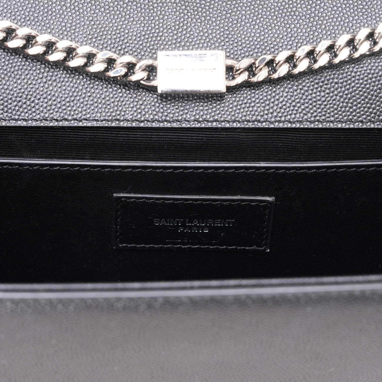 YVES SAINT LAURENT(USED)생로랑 모노그램 케이트 체인 숄더백